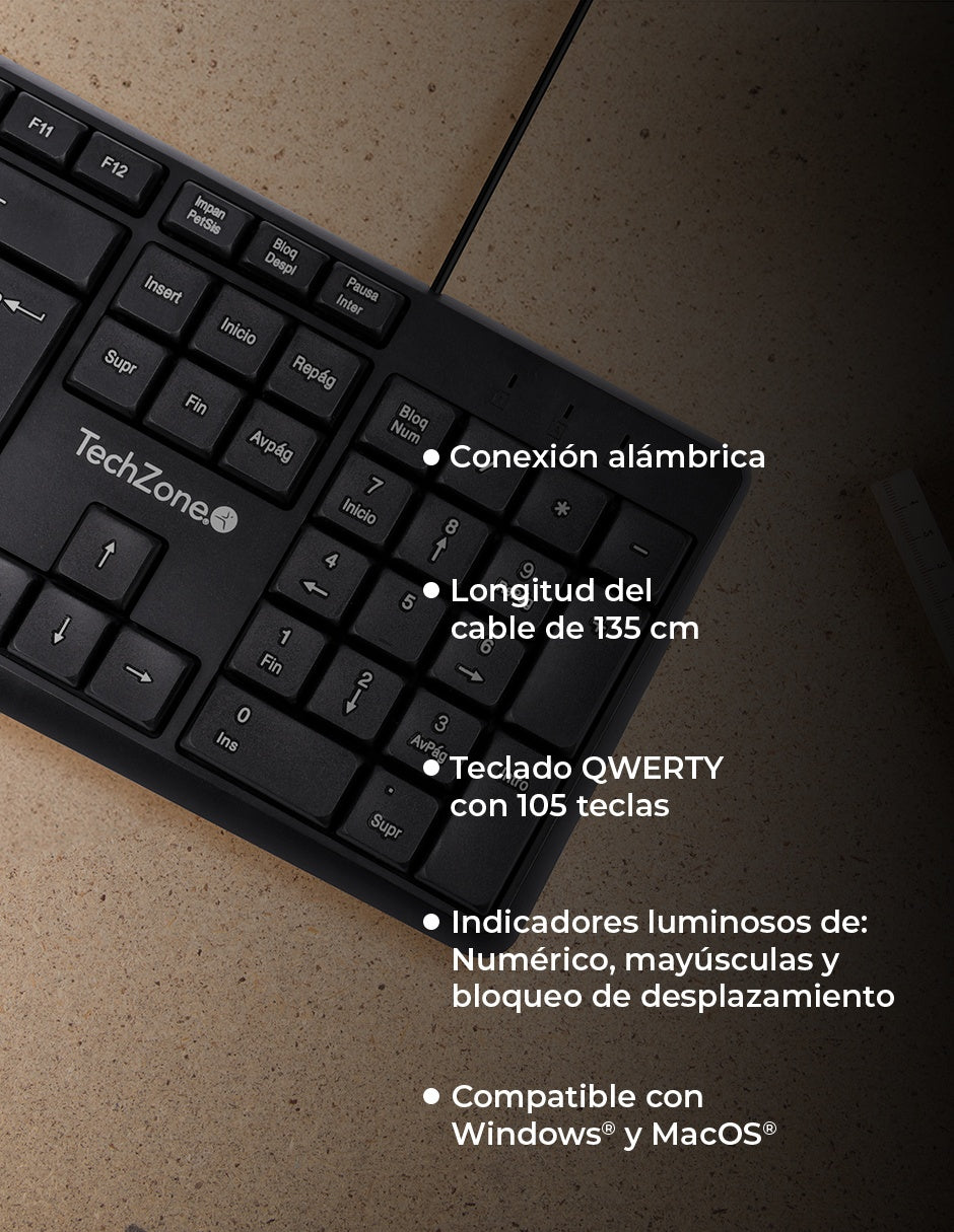 Image Teclado Alámbrico